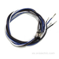 Conector M12 de montaje de panel con cable